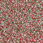 Jingle Blend Nonpareils Sprinkle Mix| Made In USA By Sprinkle Pop| Red Green White Round Nonpareil Sprinkles| Christmas Sprinkles For Decorating Cakes Cookies Cupcakes Donuts Ice Cream Candy, 2oz