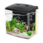 AQUANEAT Fish Tank, 1.2 Gallon Aqua