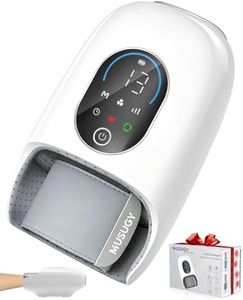 Hand Massager with Heat and Compression : Full-Hand and Wrist Coverage with Touchscreen & Palm Roller – Designed for Daily Comfort at Home, Office, or Travel