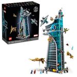 LEGO Marvel Avengers Tower Building Kit, Detailed Recreation of The Iconic HQ Featuring Classic Movie Scenes, 31 Figures and Authentic Accessories, Gift for Marvel Fans and Model-Makers, 76269