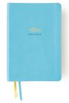 Niv, Women's Devotional Bible (by Women, for Women), Large Print, Leathersoft, Teal, Comfort Print: New International Version, Teal, Leathersoft, Women's Devotional, Comfort Print