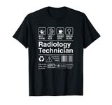 Radiology Technician Product Label Funny T-Shirt