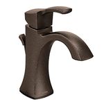 Moen 6903ORB Voss One-Handle High-Arc Bathroom Faucet with Drain Assembly, Oil-Rubbed Bronze