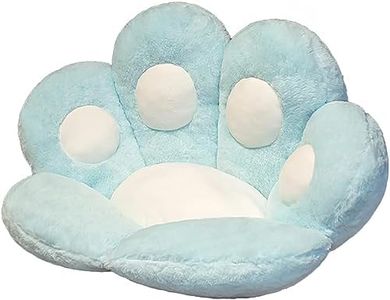 DAWNTREES Cat Paw Cushion,80x70cm,Floor Cushion,Seat Cushion,Paw Shape Floor Cushion Reading Pillow and Leisure Lazy Sofa for Dining Room, Office, Bedroom Chair Cushion