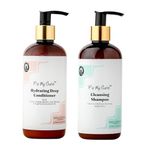 Fix My Curls Cleansing Shampoo & Hair Conditioner For Nourishing, & Moisturizing | Curly Hair & Wavy Hair | Anti Dandruff Shampoo & Conditioner| Tea Tree| Sulphate Free & Silicone Free | 250ml each