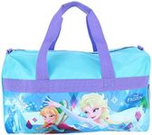 Girls Frozen Blue 18" Duffel Bag Standard