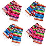 Habbi Mexican Table Runner, 4 Pack 