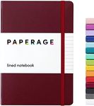 PAPERAGE Lined Journal Notebook, (B