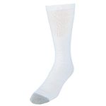 Hanes Men's Over the Calf Tube Socks (6 Pair Pack), White, One Size