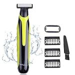 INVODA OneBlade Hybrid Electric Trimmer and Shaver for Men Waterproof Wet & Dry Electric Shaver