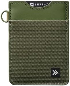 Thread Wallets Ultra Slim Minimalist Card Holder Wallet (Olive)