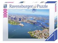 Ravensburger Sydney Harbour Opera House & Bridge Australia 1000 Piece Jigsaw Puzzles for Adults & Kids Age 14 Years Up - City Puzzle, Amazon Exclusive