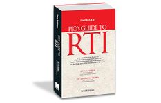 Taxmann's PIO's Guide to RTI – Based on 1,00,000 categorised orders from the CIC & Courts, provides insights into the RTI Act's nuances, implementation, and strategies to counteract misuse