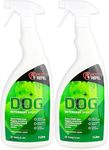 Dog Deterrent Spray 2 L - Dog Repellent Spray Deters Animals from Digging & Damaging Your Home - Stops Dogs from Fouling | Dog Repellent Spray for Garden | Does Not Harm Animals