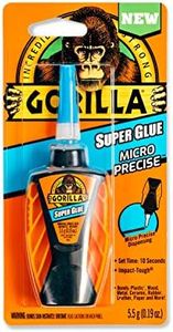 Gorilla Micro Precise Super Glue, 5,5 Gram, Clear, (Pack of 1),102812