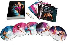 PIY0 Workout Complete kit,Include Home Workout Calendar,Eating Plan & Tape Measure,5DVDs