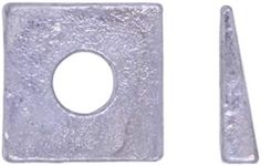 U-Turn - 3/8 Square Beveled Washer Malleable Iron Galvanized (10 Pack)