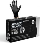 ZOONGLA Black Nitrile Gloves - Disp