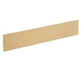 USAMILY Brass Flat Rectangular Bar Stock 1/8" x 2" x 12" Metal Wire Drawing Surface Solid Brass