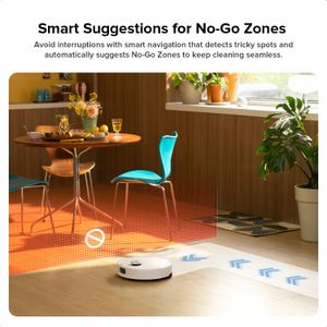Roborock Q10 S5 Robot Vacuum Cleaner – White