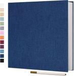 Vienrose Large Photo Album Self Adhesive for 4x6 8x10 Pictures Scrapbook Album DIY Scrap Book 40 Sticky Pages with A Metallic Pen