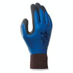 Showa 306 Natural Rubber Latex Waterproof Breathable Work Gloves, Small