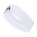 adidas Womens Alphaskin Elastic Headband, White/Black/2, One Size