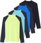 4 Pack Womens Long Sleeve Rash Guar