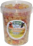 Supa Small Animal Papaye and Pineapple Melange Tub, 1 Litre | Made From Human Grade Food Material | Excellent Treat For Your Pet,