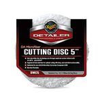 Meguiar's DMC5 Detailer DA Microfiber Cutting Disc 5" (2 Pack), White