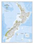 New Zealand, tubed (National Geographic Reference Map)