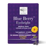 New Nordic Blue Berry Eyebright | Natural Eye & Vision Care Supplement | 10 mg Lutein Maintains Healthy Eyes | 60 Tablets