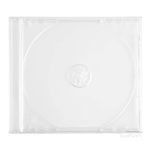 AcePlus Premium Single Disc Jewel Cases in Super Clear with 10.4 mm Standard Thickness Assembled (10-Pack)