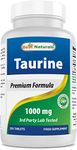 Best Naturals Taurine 1000 Mg Tablet, 250 Count (250 Count (Pack of 1))