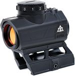 AT3 Tactical ALPHA 2 MOA Red Dot Sight with Shake Awake Activation - Absolute and Lower 1/3 Cowitness Mounts Included - Aimpoint T1/T2 Compatible Pattern