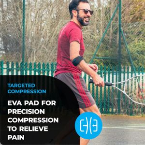 VITTO Tennis Elbow Strap – Adjustable Support Brace for Pain Relief