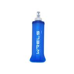 WRELS Soft Flask Collapsible 250ml BPA-Free Water Bottle for Running Hiking Cycling Climbing and Traveling,Camping,Outdoor Sports