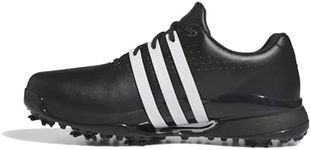 adidas Men's Tour360 24 Golf Shoe, Core Black/Footwear White, 9 Wide