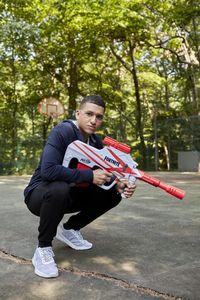 Nerf Fortnite B-AR Motorised Dart Blaster – 10-Dart, Converge Wrap