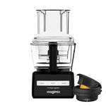 Magimix 3200XL Premium Food Processor with Citrus Press | 2.6L BPA-Free Bowl | Quiet & Powerful Motor| Multifunctional 8 in 1 Solution | Black | 85326