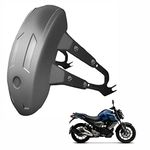 Asryd Rear Tyre Flexible Mudguard Bike Splash Guard ABS Material Compatible with Yamaha FZ FI .