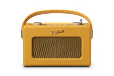 Rev-Uno Retro DAB+/FM Portable Radio with Bluetooth -Sunburst Yellow