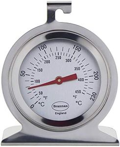 Oven Thermometer for Fan Oven and Gas Ovens - Dial Oven Temperature Gauge In Oven Proof Thermometer
