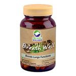 Organic Wellness Breath Well Ayurvedic Remedy Medicine For Cough, Cold And Sore Throat | For Respiratory Related Issues | For Help Any Breathing Problems & Improve Health (90 N Veg Capsules)