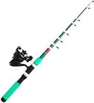 HELLARO 1.8M 5.9Ft Telescopic Fishing Rod Spinning Fishing Pole