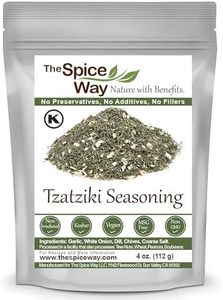 The Spice Way - Tzatziki Seasoning Dip (4 oz) - Tzatziki Sauce Greek Seasoning for Gyros, Souvlaki Seasoning, or Yogurt Dip