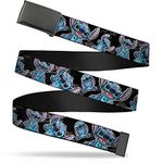 Buckle-Down mens Buckle-down Web - Lilo & Stitch 1.25" Wide Fits Up to 42" Pant Size Belt, Multicolor, 1.25 Wide Fits up 42 Pant Size US