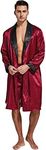 Tony & Candice Men's Satin Robe Lig