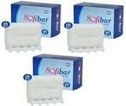 KLM Sofibar Syndet Bar Soap, Almond, 3 Count