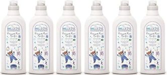 Bollicine Baby Laundry Liquid, Eco Organic, Vegan, Dermatology Tested for delicate skin, Concentrated 33 Washes (Six Pack)